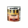RONSEAL 10 Year Woodstain Mahogany 750ml RSL10WSM750 -RONSEAL SHOP 10 year woodstain mahogany 750ml rsl10wsm750 L 7840040 14994032 1