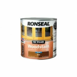 RONSEAL 10 Year Woodstain Oak 750ml RSL10WSO750