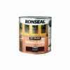 RONSEAL 10 Year Woodstain Walnut 750ml RSL10WSW750 -RONSEAL SHOP 10 year woodstain walnut 750ml rsl10wsw750 L 7840040 14994038 1