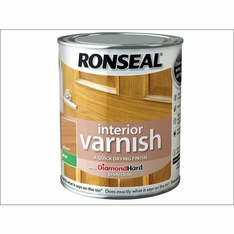 RONSEAL Interior Varnish Quick Dry Matt Beech 250ml RSLIVMBE250 3 RONSEAL Interior Varnish Quick Dry Matt Beech 250ml RSLIVMBE250