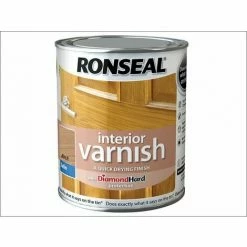 RONSEAL Interior Varnish Quick Dry Satin Birch 750ml RSLIVSBI750