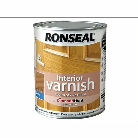RONSEAL Interior Varnish Quick Dry Satin French Oak 250ml RSLIVSFO250 3 RONSEAL Interior Varnish Quick Dry Satin French Oak 250ml RSLIVSFO250