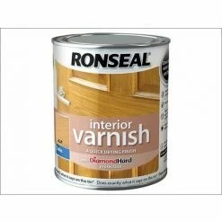 RONSEAL Interior Varnish Quick Dry Satin Ash 750ml RSLIVSAS750