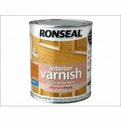 RONSEAL Interior Varnish Quick Dry Satin Antique Pine 250ml RSLIVSAP250