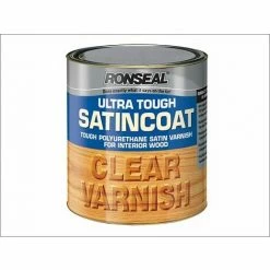 RONSEAL Ultra Tough Internal Clear Satincoat Varnish 250ml RSLUTVSC250