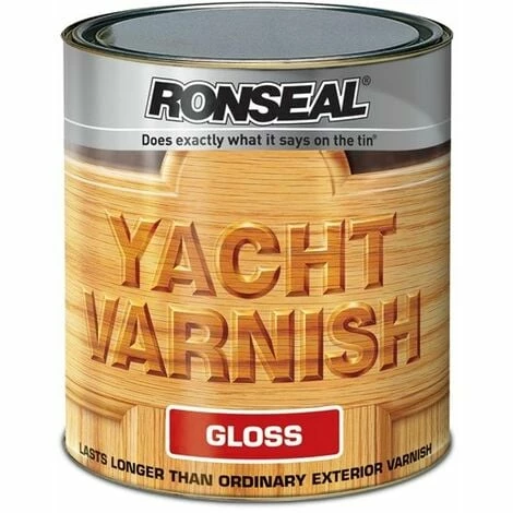 RONSEAL Exterior Yacht Varnish Gloss 1 Litre RSLYVG1L 3 RONSEAL Exterior Yacht Varnish Gloss 1 Litre RSLYVG1L