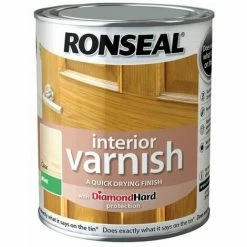 RONSEAL Interior Varnish Quick Dry Matt Clear 250ml RSLIVMCL250