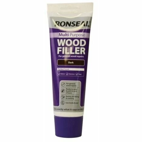 RONSEAL Multi Purpose Wood Filler Tube Dark 325g RSLMPWFD325G 3 RONSEAL Multi Purpose Wood Filler Tube Dark 325g RSLMPWFD325G