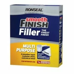 RONSEAL Smooth Finish Multi Purpose Wall Powder Filler 1kg RSLMPPF1KG