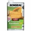 RONSEAL Ultimate Protection Hardwood Garden Furniture Oil Natural Clear 500ml RSLUHWGFOCLR -RONSEAL SHOP 14992857 1