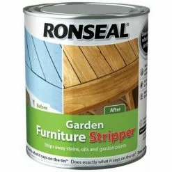 RONSEAL Garden Furniture Stripper 750ml RSLGFS750