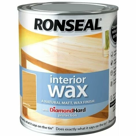 RONSEAL Interior Wax Antique Pine 750ml RSLIWAP750 3 RONSEAL Interior Wax Antique Pine 750ml RSLIWAP750