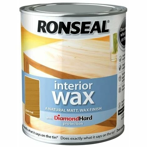 RONSEAL Interior Wax Dark Oak 750ml RSLIWDO750 3 RONSEAL Interior Wax Dark Oak 750ml RSLIWDO750