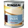 RONSEAL Interior Wax Walnut 750ml RSLIWW750 1 RONSEAL Interior Wax Walnut 750ml RSLIWW750 -RONSEAL SHOP 14993915 1