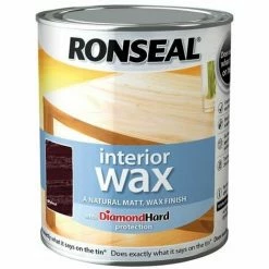 RONSEAL Interior Wax Walnut 750ml RSLIWW750