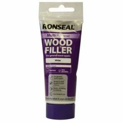 Ronseal RSLMPWFW100G Multi Purpose Wood Filler Tube White 100g