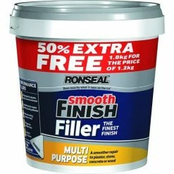 Ronseal Smooth Finish Multi-Purpose Filler Ready Mixed 1.8kg