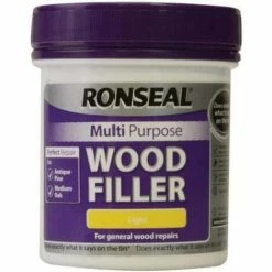 Ronseal Multi-Purpose Wood Filler Tub - Light 250g