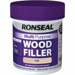Ronseal Multi-Purpose Wood Filler Tub - Oak 250g