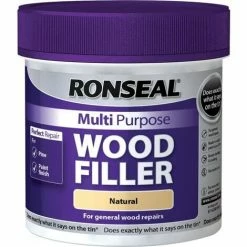 Ronseal Multi-Purpose Wood Filler Tub - Natural 465g