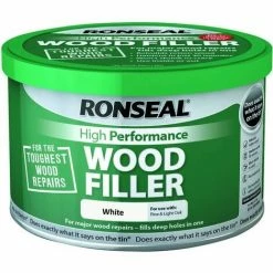 Ronseal High Performance Wood Filler - White 275g
