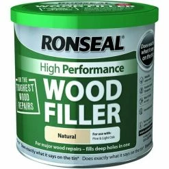 Ronseal High Performance Wood Filler - Natural 550g