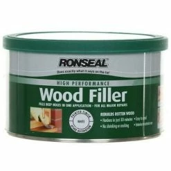 Ronseal High Performance Wood Filler - White - 275g