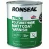 Ronseal Trade Polyurethane - Matt Coat Matt - 2.5L 2 Ronseal Trade Polyurethane - Matt Coat Matt - 2.5L -RONSEAL SHOP 28086605 1