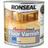 Ronseal RSLDHFVG25L Diamond Hard Floor Varnish Gloss 2.5 Litre 1 Ronseal RSLDHFVG25L Diamond Hard Floor Varnish Gloss 2.5 Litre -RONSEAL SHOP 33881233 1