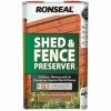 Ronseal RSLSFG5L Shed & Fence Preserver Green 5 Litre 1 Ronseal RSLSFG5L Shed & Fence Preserver Green 5 Litre -RONSEAL SHOP 33886151 1