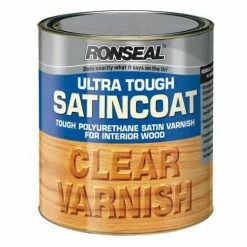 RONSEAL Ultra Tough Internal Clear Satincoat Varnish 750ml RSLUTVSC750