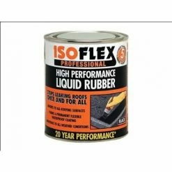 RONSEAL Isoflex Liquid Rubber Black 4.25 Litre RSLILR4L