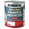 RONSEAL All Surface Primer & Undercoat Exterior White 750ml RSLASPUEW750 2 RONSEAL All Surface Primer & Undercoat Exterior White 750ml RSLASPUEW750 -RONSEAL SHOP 34570090 1