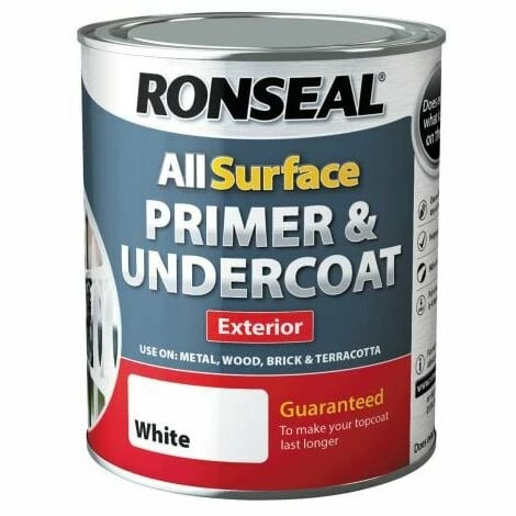 RONSEAL All Surface Primer & Undercoat Exterior White 750ml RSLASPUEW750 3 RONSEAL All Surface Primer & Undercoat Exterior White 750ml RSLASPUEW750