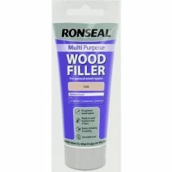Ronseal Multi Purpose Wood Filler Cartridge 310ml Oak - 37533