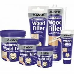 Ronseal Multi Purpose Wood Filler Cartridge 310ml Dark - 33368