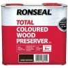 Ronseal RSLTTWPDB25L Trade Total Wood Preserver Dark Brown 2.5 Litre 1 Ronseal RSLTTWPDB25L Trade Total Wood Preserver Dark Brown 2.5 Litre -RONSEAL SHOP 54309202 1