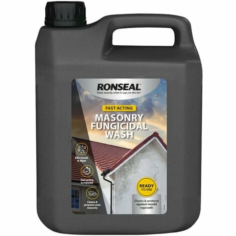 Ronseal Fungicidal Wash - 2.5L - Clear 3 Ronseal Fungicidal Wash - 2.5L - Clear