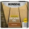 Ronseal Nourishing Decking Oil - 2.5L - Natural Cedar 2 Ronseal Nourishing Decking Oil - 2.5L - Natural Cedar -RONSEAL SHOP 54354784 1