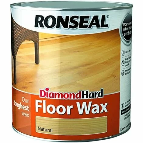 Ronseal Diamond Hard Floor Varnish Light Oak Satin 2.5L Ronseal Diamond Hard Floor Varnish Light Oak Satin 2.5L -RONSEAL SHOP 70493323 1