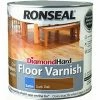 Ronseal Diamond Hard Floor Varnish Dark Oak Satin 2.5L 1 Ronseal Diamond Hard Floor Varnish Dark Oak Satin 2.5L -RONSEAL SHOP 70493385 1