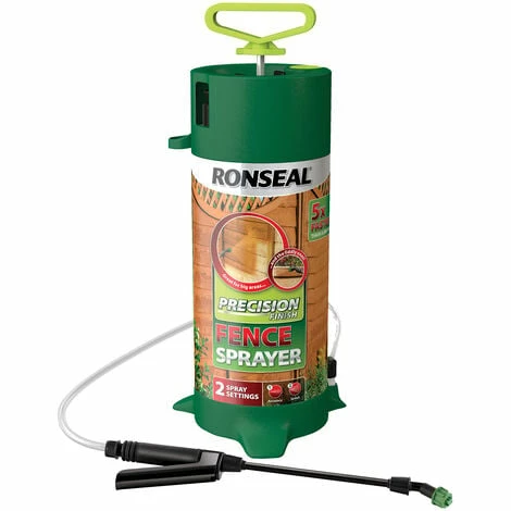 Ronseal Precision Finish Pump Fence Sprayer - Green 2 Ronseal Precision Finish Pump Fence Sprayer - Green