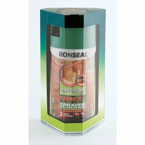 Ronseal Precision Finish Pump Fence Sprayer - Green 3 Ronseal Precision Finish Pump Fence Sprayer - Green - Image 2