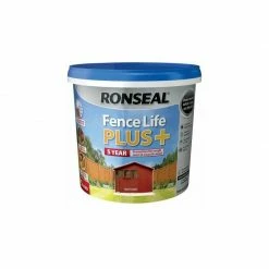 Alternative view of RONSEAL Fence Life Plus+ Red Cedar 5 Litre RSLFLPPRC5L