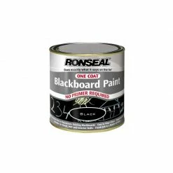 Alternative view of RONSEAL One Coat Blackboard Paint 250ml RSLOCBBP250