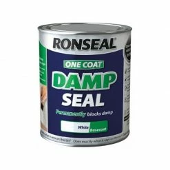 RONSEAL One Coat Damp Seal White 750ml RSLOCDSW500
