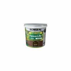 RONSEAL One Coat Fence Life Dark Oak 5 Litre