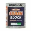 Ronseal One Coat Stain Block - White - 2.5L -RONSEAL SHOP one coat stain block white L 14767354 28086558 1
