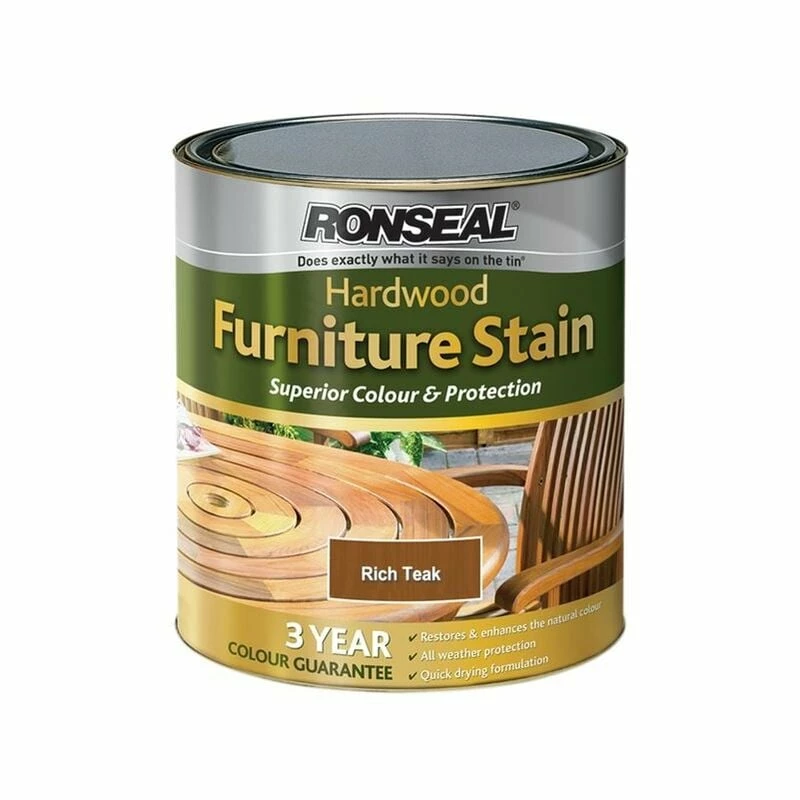 Ronseal 36431 Ultimate Protection Hardwood Furniture Stain English Oak 750ml 3 Ronseal 36431 Ultimate Protection Hardwood Furniture Stain English Oak 750ml