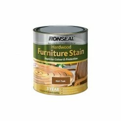 Alternative view of Ronseal 36431 Ultimate Protection Hardwood Furniture Stain English Oak 750ml